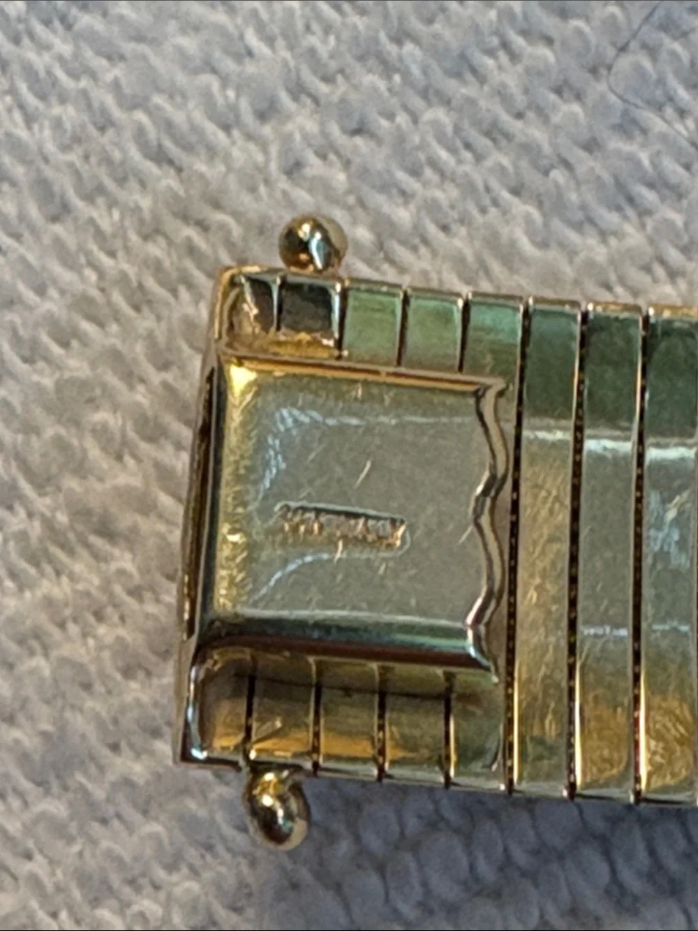 Vintage Italian 14K Yellow Gold Omega-Style Link Bracelet
